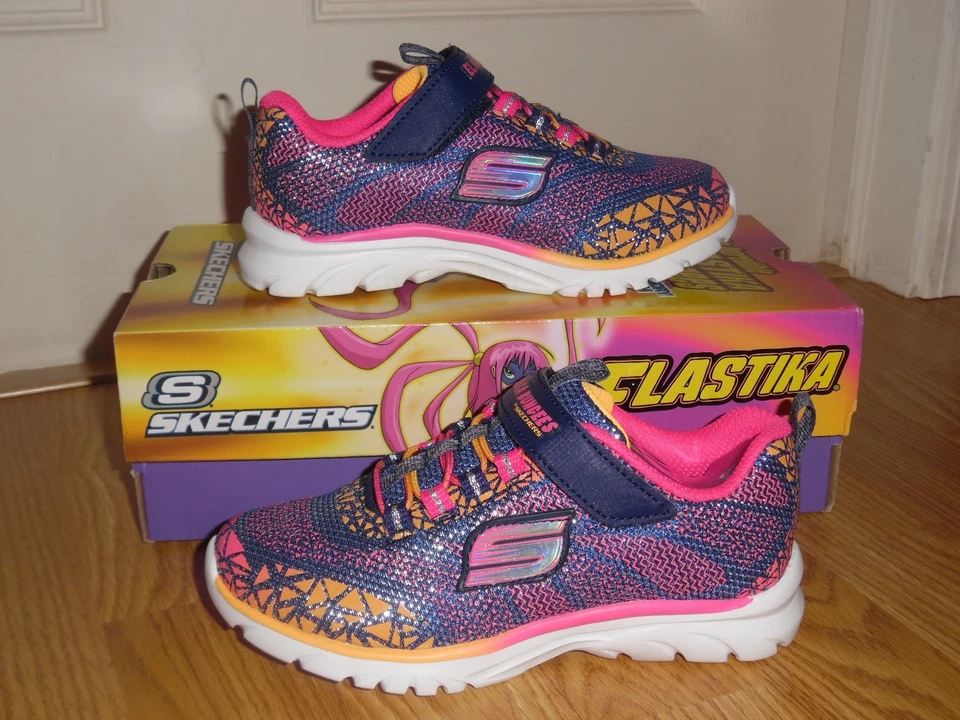 Nuevo Elastika Skechers 82106L Nadia Prism Pop Zapatos Niña Juvenil Talla 11 Foto 2 de 4