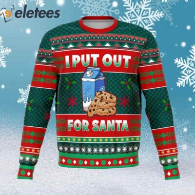 Iput Out For Santa Ugly Christmas Sweater J8W715DZ