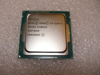 Intel Xeon E3-1246 v3 - 3,5 Ghz Quad-Core, SR1QZ, LGA1150, 1MB/8MB, 84W TDP