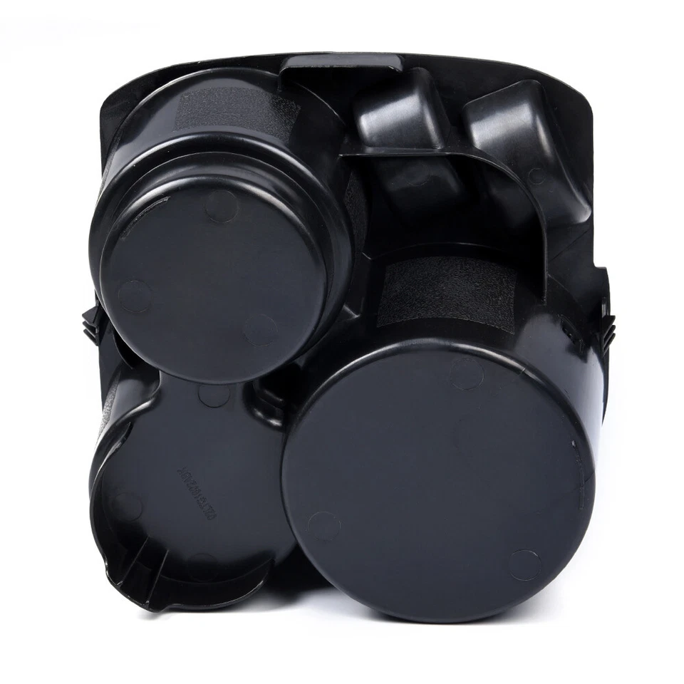 Fit For 2007-2012 Nissan Altima Black Center Console Cup Holder W Insert Drink - Image 3 of 4
