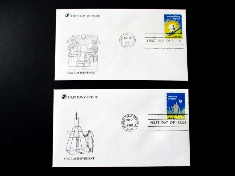 1981 Space Achievement First Day Covers - Kennedy Space Center Florida - Image 4 of 4