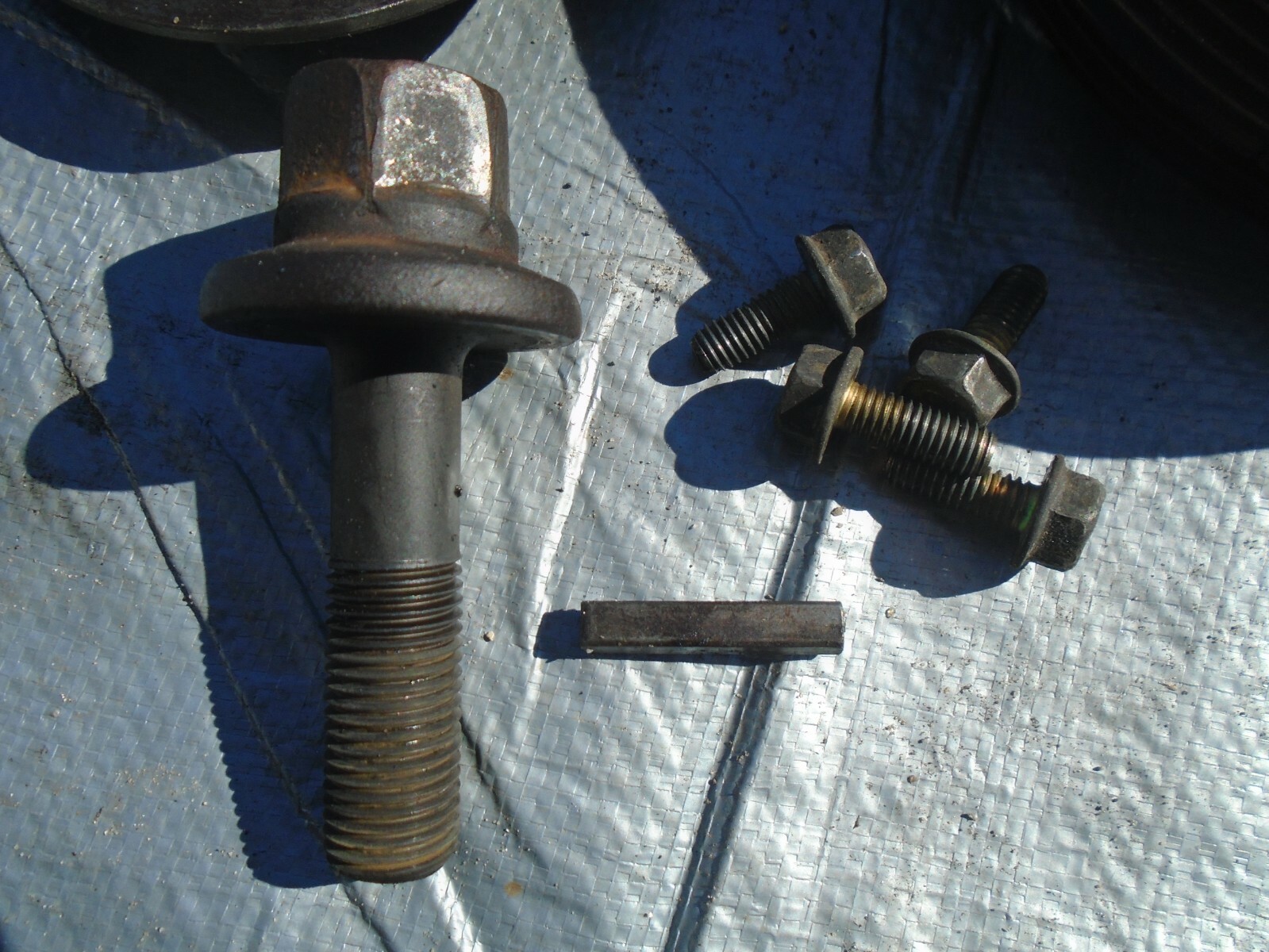 '96'05 Miata all (3) crank pulleys, Key & Crank bolt kitFREE SHIPPING