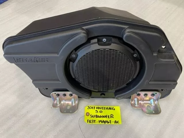 17 FORD MUSTANG GT OEM SHAKER SUBWOOFER SPEAKER FR3T 19A067 AC 15