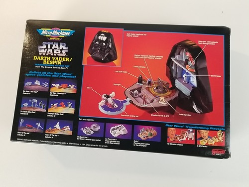 Micro Machines Star Wars Darth Vader Bespin Transforming Action Set Sealed 1994 - Picture 15 of 24