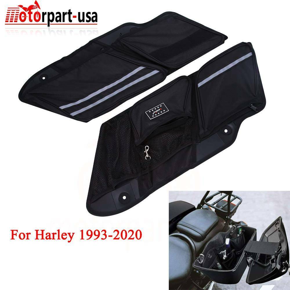 Saddlebag Wall Organizer Storage For Harley Touring Road King Street