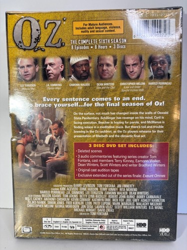 OZ Complete HBO TV Series Seasons 1-6 DVD (New Except Season 1) - Picture 16 of 16