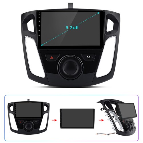 2+64GB Android 14 Autoradio Navi Radio CarPlay BT Für Ford Focus 3 MK3 2011-2019 - Bild 12 von 13