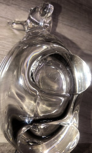 Sasaki Crystal MCM Vintage Donkey Mule Mid Century Japanese Dish or Pipe Holder - Picture 11 of 11