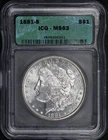 1881-S Morgan Dollar ICG MS-63