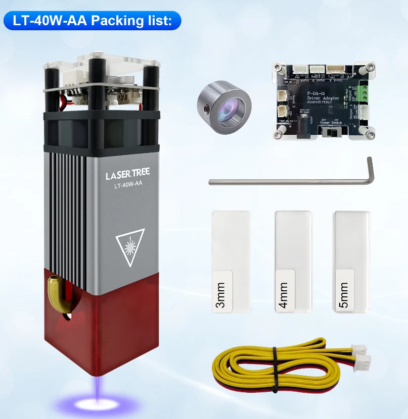 Lasermodul Kopf Schneiden Laserkopf für Holz Schnitzerei CNC DIY Laser Werkzeug - Bild 2 von 4