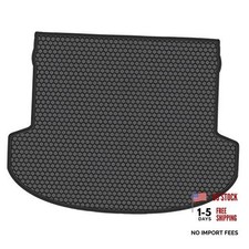 Car Cargo Rubber Liner Mat Custom Fit for Hyundai Cargo Liner 2019-2020 Black
