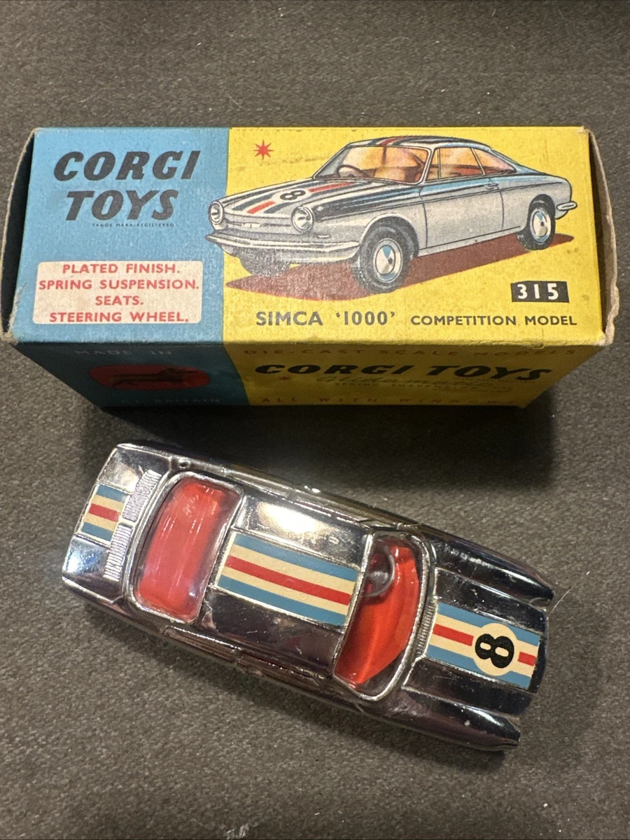 Corgi Toys SIMCA 1000 シルバー　箱付き Corgi Simca Diecast & Toy Vehicles for sale | eBay