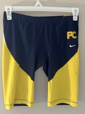 Nike Men's Colorblock Swim Jammer Navy Yellow Competition Training