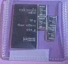 VALCAMBI SUISSE CombiBar (14) grams  .999 FINE SILVER • 10g x1 & 1g x 4 ▫️🇨🇭⭐️