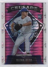 2022 Panini Chronicles Crusade Pink Pulsar Prizm Glenn Otto #18 07rd