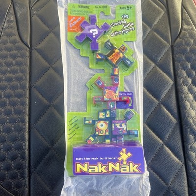 2002 NAK NAK Stacking Battle Figures  Hasbro 5 Pack NIP W/ Mystery Battle Figure