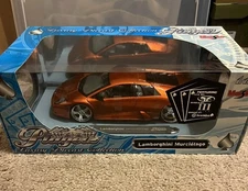 Maisto Playerz Lamborghini Murcielago 1/18 Orange SUPER RARE (SOLID BLACK CARDS)