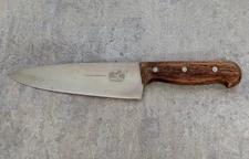 R H Forschner 430-8 8" Chef's Knife Switzerland Wood Handle Stainless Blade