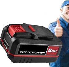 New 20V 8 Ah Battery Compatible with Bauer 8 Ah High-Capacity Lithium-Ion Bat