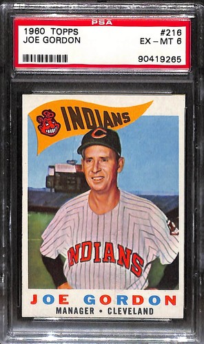 1960 Topps Joe Gordon #216 card