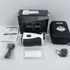 Forgolf 1200 Yard Laser Range Finder 7x Magnification w/ Slope Mode & Case