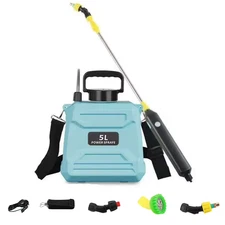 5L Shoulder Pesticide Sprayer Electric Backpack Sprayer 3 Modes Automatic Spraye