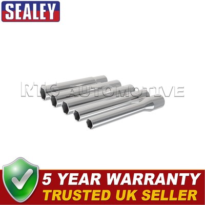 Sealey extra tiefer Steckschlüsselsatz 3/8'' Vierkantantrieb 5-teilig SX814