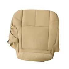2nd Row Leather Seat Cover, Replacement Passenger Side Passenger Bottom Tan