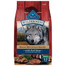 Blue Buffalo Wilderness Rocky Mountain Recipe High Protein Natural Adult Dry Dog