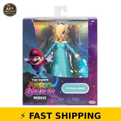 Super Mario Rosalina Action Figure - 5 Inch with Wand & Stand
