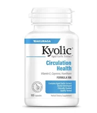 Kyolic Aged Garlic Extract 106 Heart & Circulation Support 100 Capsules