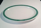 Corning Decor Dinner Ware 12-1/4 Oval Serving Platter Milk Glass Vintage