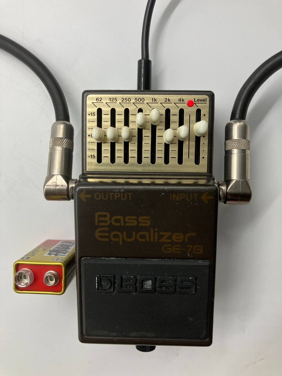 BossのGE-7B BOSS GE-7B Bass Equalizer - Effects Pedals