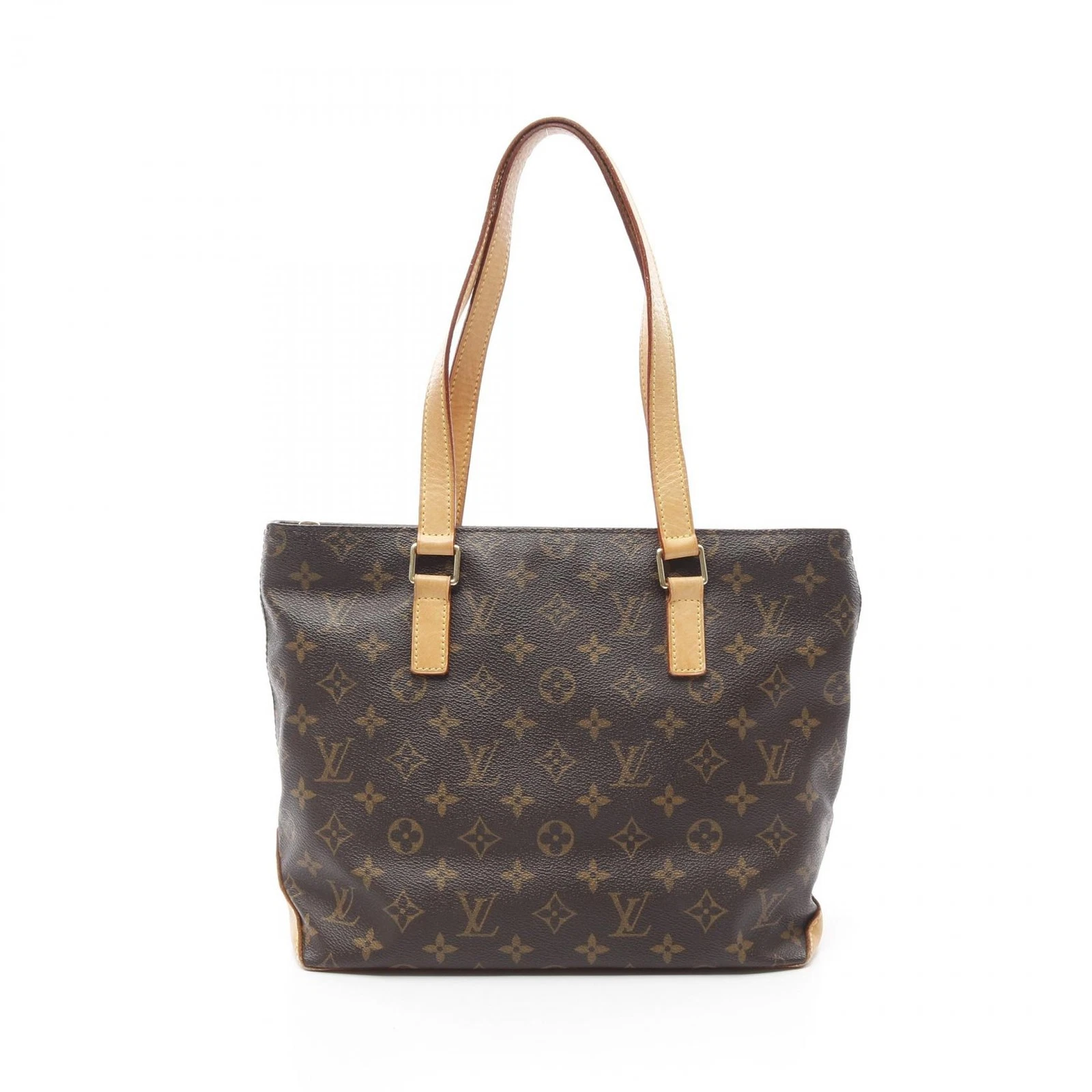 LOUIS VUITTON（LV） Borsa a tracolla Louis Vuitton Cabas pianoforte M51148 monogramma tela marrone usata LV