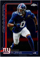 2025 Topps Chrome Football Brian Burns #234 Giants