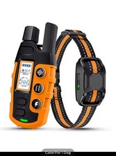 Hundetrainingshalsband mit Fernbedienung Vibration Ton Impuls Wiederaufladbar