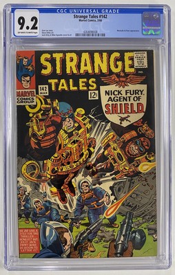 Strange Tales #142 CGC 9.2 Jack Kirby + Stan Lee Marvel Comics 1966