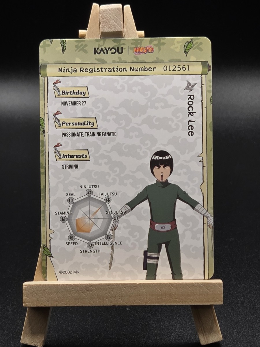 Rock Lee NRSA02-SR-016L2 - Naruto Kayou English Series 2 | eBay