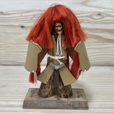 Japanese Kabuki Echizen Bamboo Doll Hannya Samurai Warrior Demon