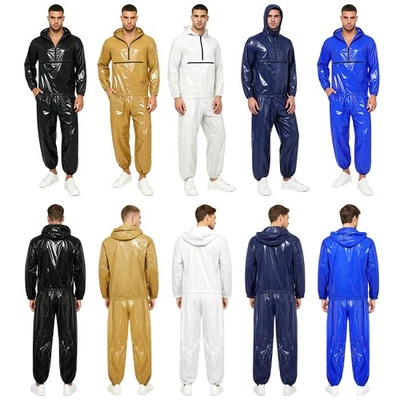 Männer Sportbekleidung Lässig Outfits Trainingsanzug Regenbekleidung Windjacke - Bild 1 von 3