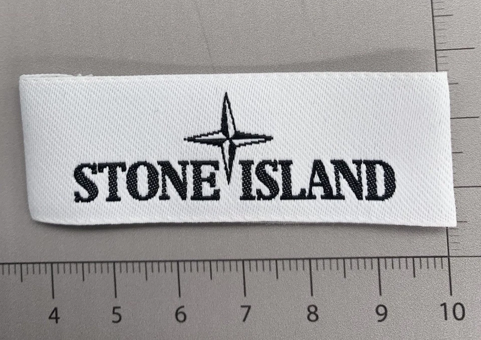 ETICHETTA COLLO STANDARD STONE ISLAND CAPI PER ADULTO ORIGINALI 100% 1PZ - Imagen 4 de 4