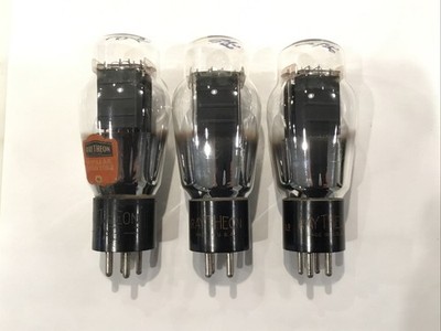 Raytheon 2A3 Dual Box Plate 4 Pillar Tube  Lot Of 3 Tubes Engraved Base