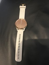 Garmin vivomove Sport Hybrid Smartwatch Health Wellness Touchscreen White