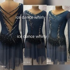 2026New ice figure skating dress performance dress gymnastics dress ladies