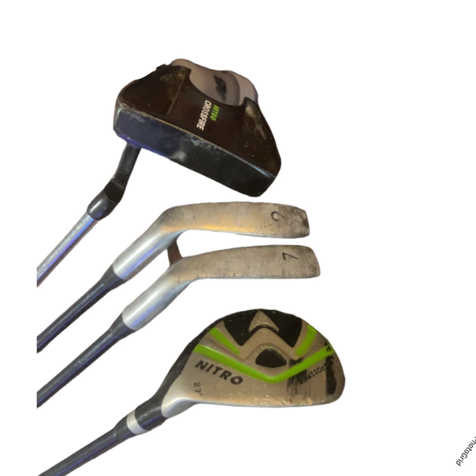 Nitro Crossfire RH Unisex Junior Golf Club Set For Kids (4 Clubs & Bag) Read - Image 4 of 4