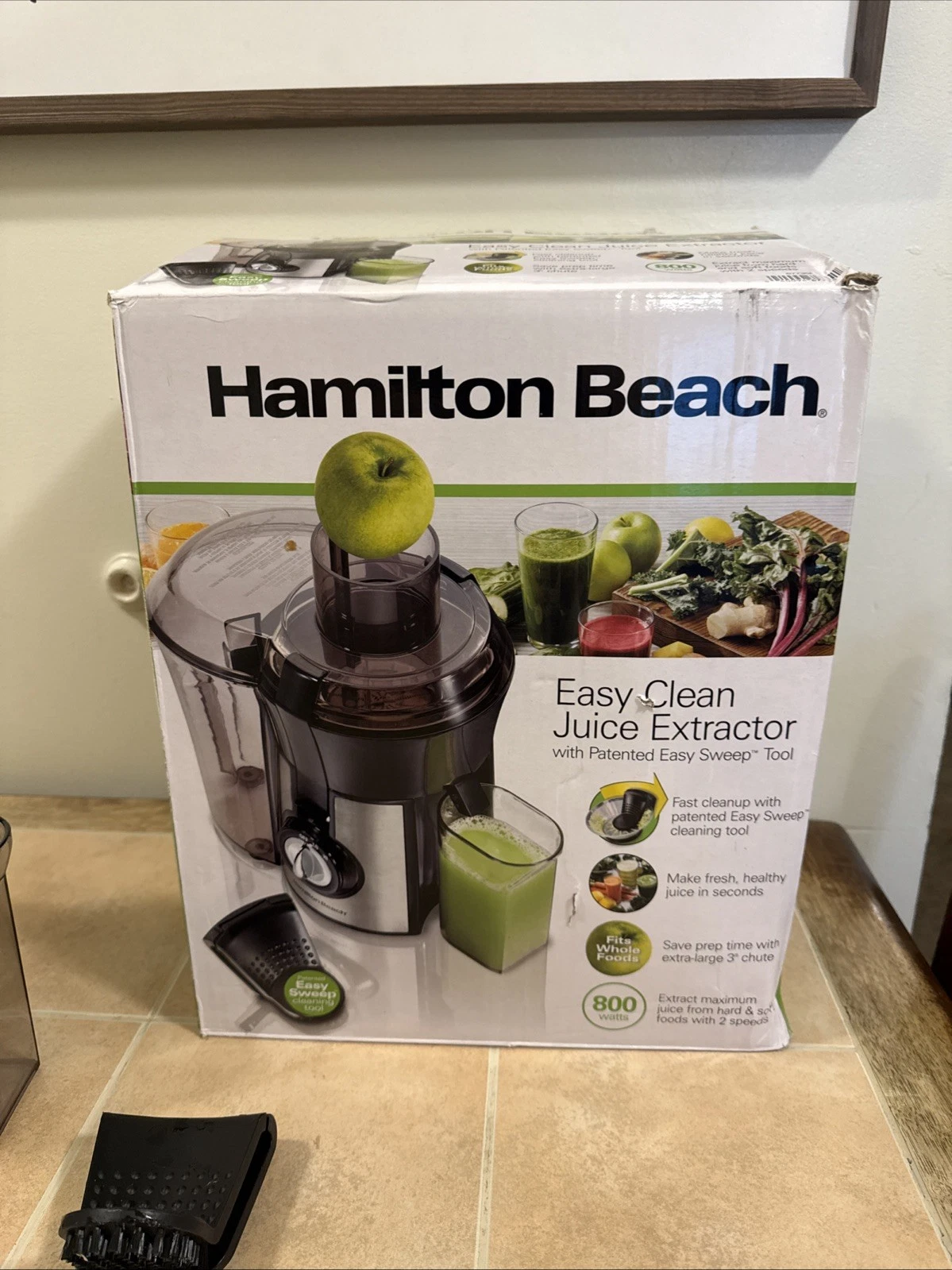 Hamilton Beach Big Mouth PRO Juicer , Stainless Steel - 800 WATTS (67608Z)