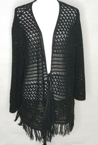 long black cardigan size 22