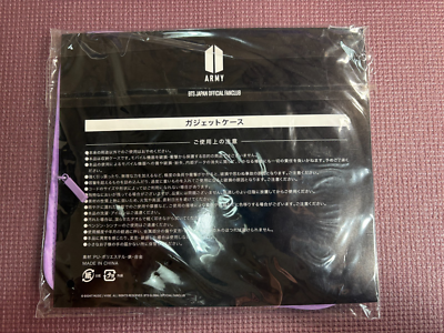BTS JAPAN OFFICIAL FANCLUB ケース BTS Japan Official Fan Club Limited Casual Case | eBay