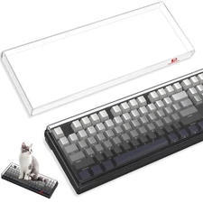ZIYOU LANG KC03 Acrylic Clear Transparent Keyboard Cover(13.9*5*0.9’’