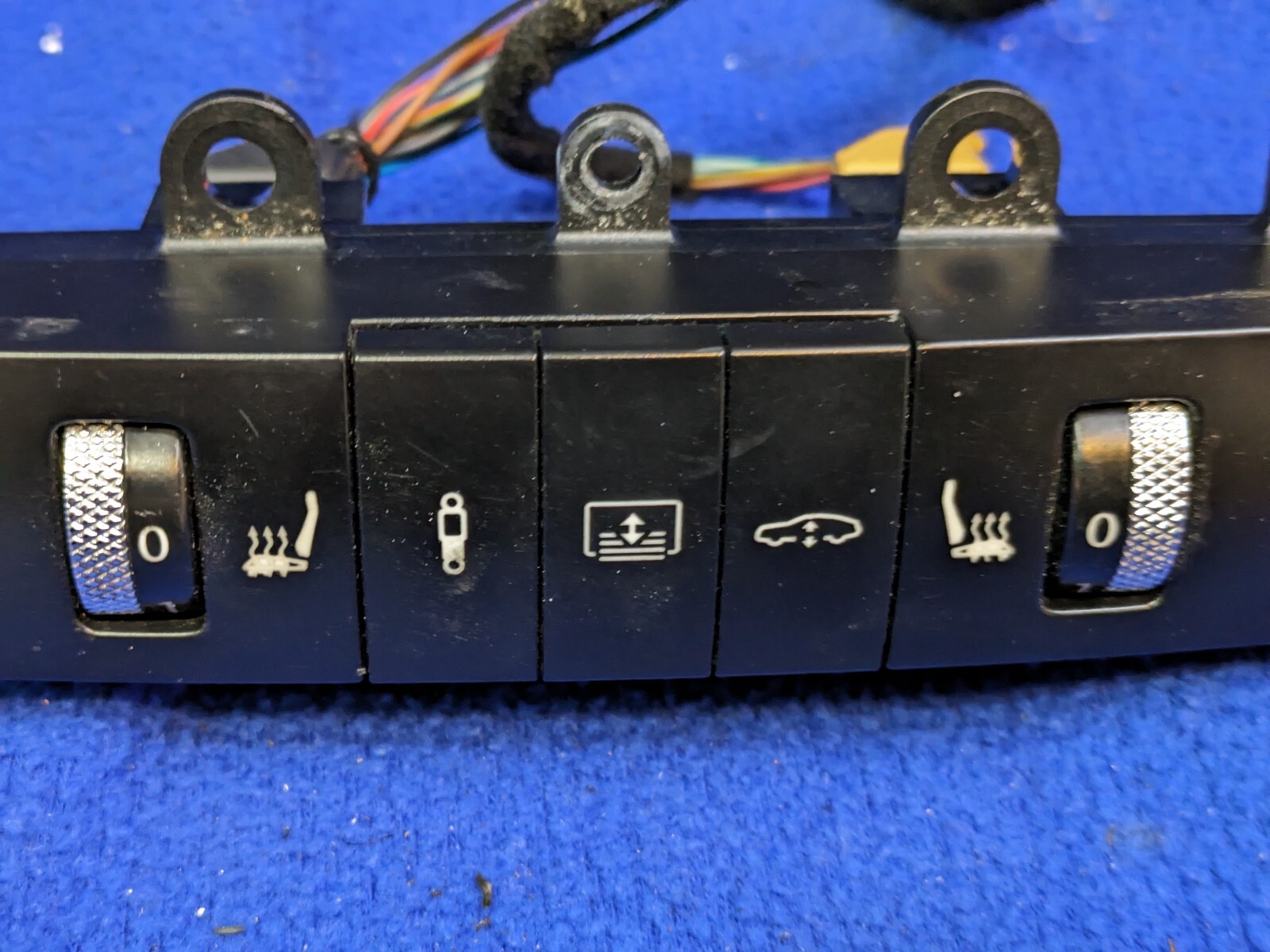 +pigtail 06-12 Bentley Continental Flying Spur Center Console Switch Panel OEM
